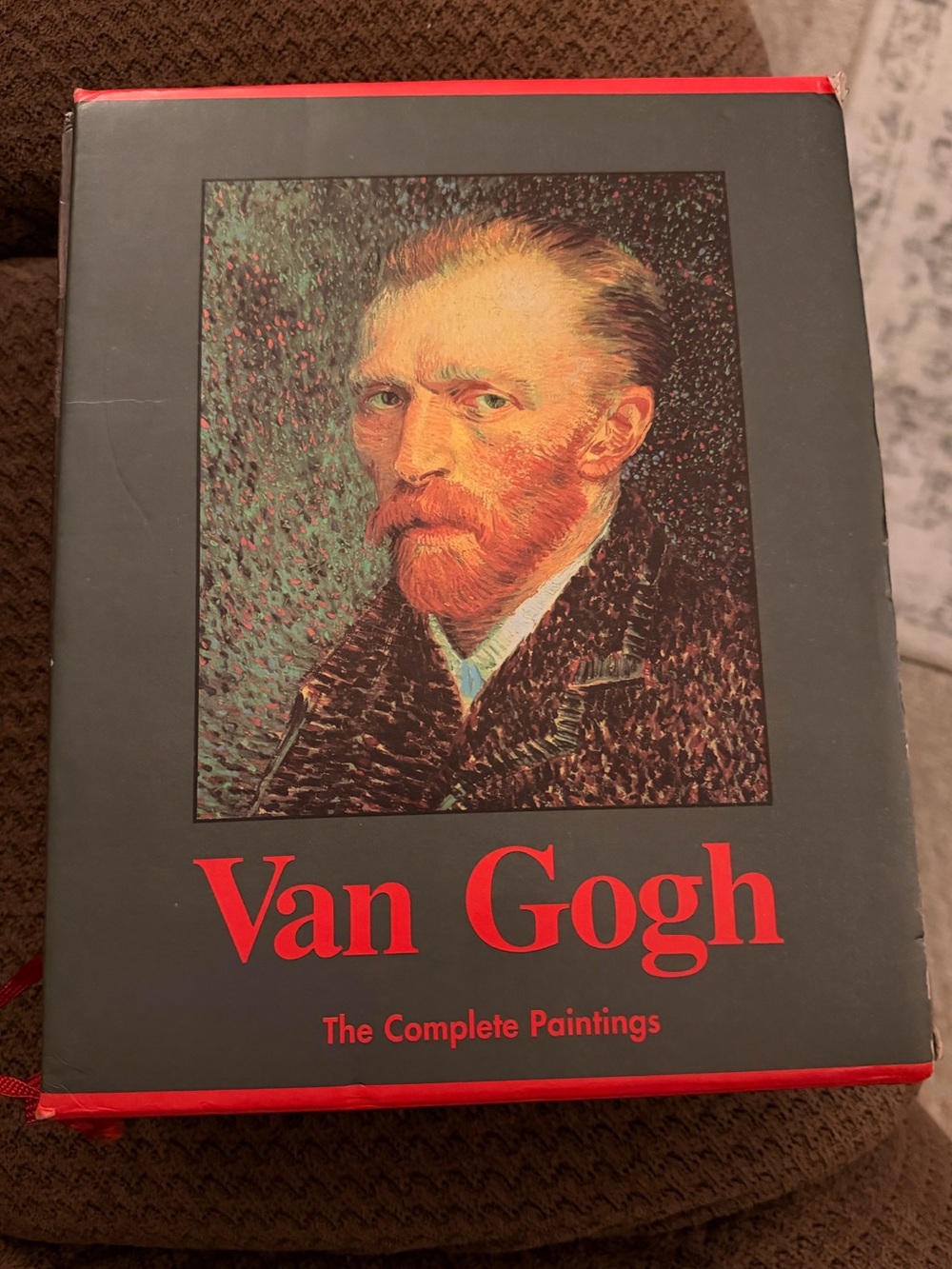 Van Gogh The Complete Paintings - Black and Red Hardcover Collection